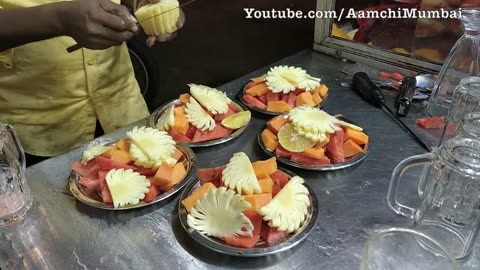 Amazing Fruit Cutting Skills | Indian Street Food | Fruit Ninja of India