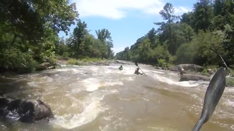 Low Quaility Video, Haw River with River Kings