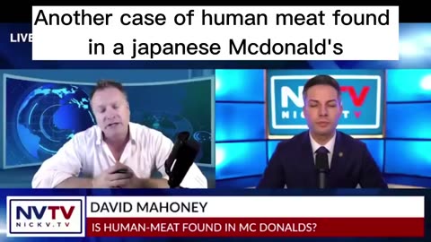 No Longer Loving It: Human Meat Found in a Japanese McDonald's