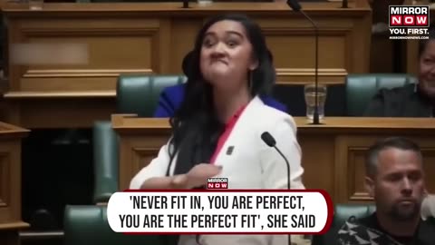 VIRAL VIDEO OF NEW ZEALAND YOUNGEST MP!