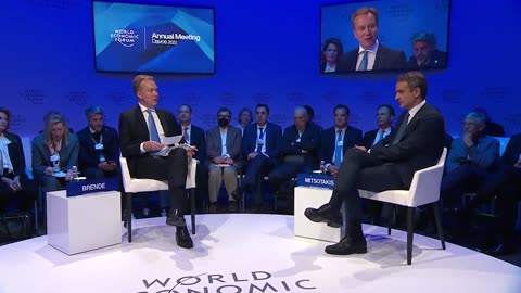A Conversation with Kyriakos Mitsotakis, Prime Minister of Greece Davos #WEF22