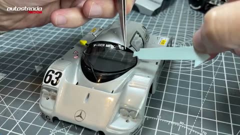 [Full Build] 1_24 scale model of the Sauber-Mercedes C9
