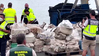 Spanish police seize reported two tonnes of cocaine