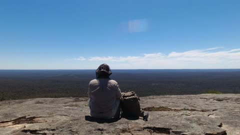 Top of mount Cuthbert Western Australia