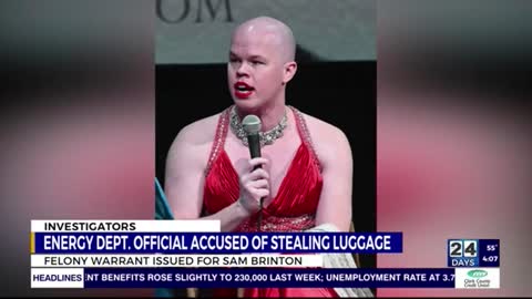 Felony warrant is out for Biden’s non-binary energy official for stealing luggage a SECOND TIME