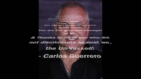 Carlos Guerrero Un-Vaxxed Demo Reel