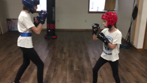 Sparring kids 1