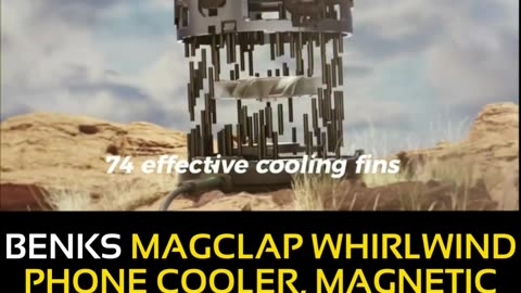 Say Goodbye to Overheating with BENKS MagClap Whirlwind Phone Cooler