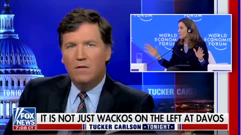 Tucker Carlson on Republican congresswoman Maria Salazar proposing amnesty at the WEF