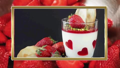 Strawberry Dessert Recipe__स्ट्राबेरी मिठाई नुस्खा __#strawberry #strawberrydessert