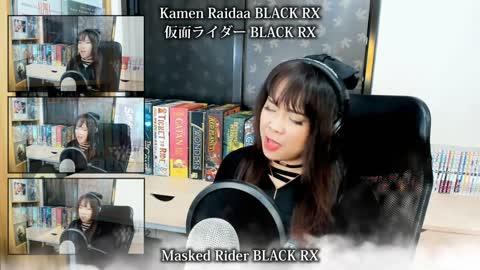Kamen Rider Black RX OP cover / 仮面ライダーBLACK RX カバー フル歌詞付き / lyrics translation