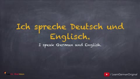 Lesson 6 sich vorstellen introducing yourself in German Learn German