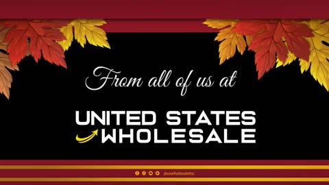 Happy Thanksgiving from United States Wholesale!