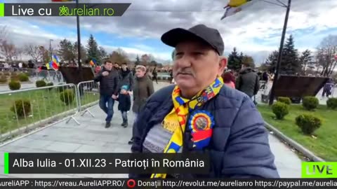 Patrioți în România - Alba Iulia - 1 decembrie 2023