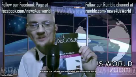 Dennis Andrew Ball's New Book Full Disclosure We Are Not Alone Promo