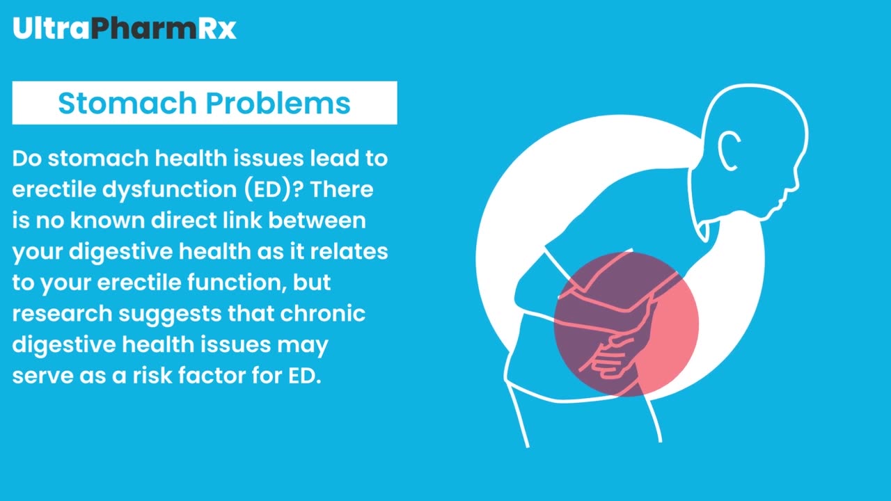 The Lowdown on Stomach Problems and Erectile Dysfunction ED