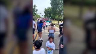 Video shows families running as gunfire rings out at July 4th parade