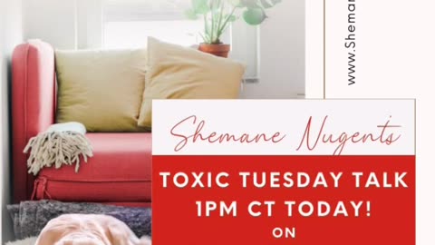 Toxic Tuesday - going live soon!