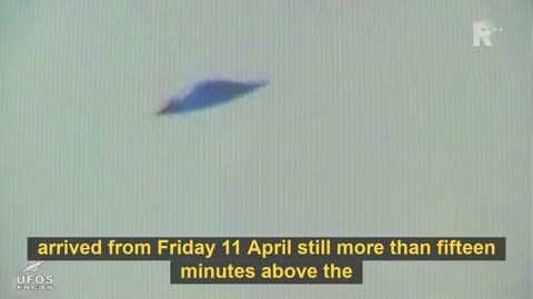 Blue UFO Filmed Over The Netherlands