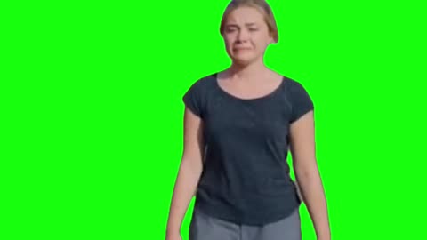 Florence Pugh Crying | Midsommar | Green Screen