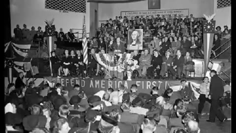 Charles Lindbergh speaks against war in Europe (11 Sept 1941 America First Commitee address)