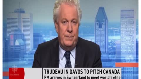Charest is all in with the WEF...