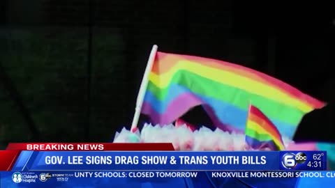 Tennessee Gov. Bill Lee Signs Ban on Gender Transition Treatments for Minors, Drag Restrictions into Law.
