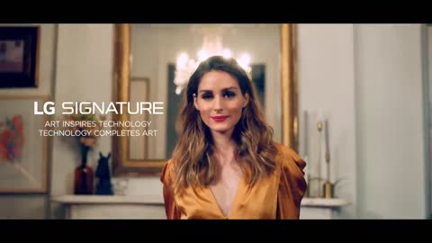 Experience the LG SIGNATURE with an international lifestyle ambassador 'Olivia Palermo'