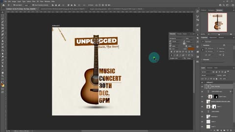 Design a Killer Music Concert Flyer in Photoshop! - Free Resources, Easy Steps, Learn PS Secrets