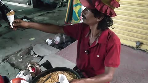 বাংলার বিখ্যাত ঘটি গরম চানাচুর/ Ghoti garam/ Chanachur makha/ street food
