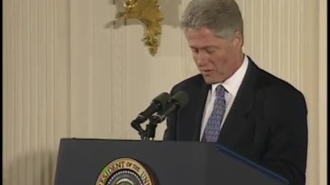 President Bill Clinton Apologizes For Syphilis Experiment 05.16.1997 - FULL