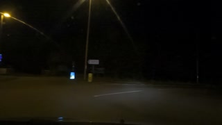 Night driving GoPro
