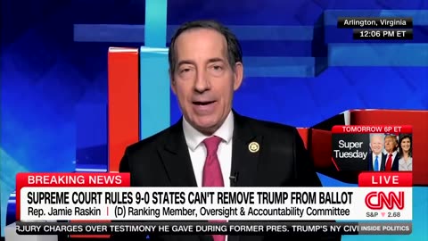 Rep. Jamie Raskin Announces Dems' Next Move Against Trump After 9-0 Supreme Court Smackdown