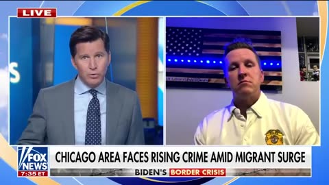 Migrant crisis is ‘taxing’ our police department- Illinois Police Chief