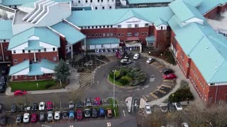 Drone shows Liverpool hospital attack wreckage