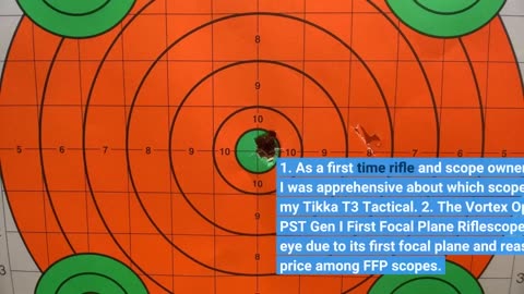 User Reviews: Vortex Optics Viper PST Gen I First Focal Plane Riflescopes