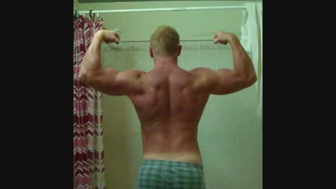 Timelapse: Bodybuilding progress over 100 days