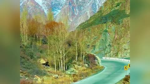 Beautiful Gilgit Road Gilgit