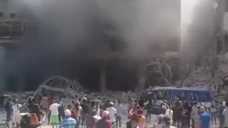 Cuban Hotel Sees Destruction After Massive Explosion