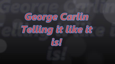 Listen Up People to The Carlin !