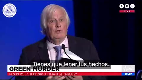 Profesor Ian Plimer habla sobre la estafa climática, frente a la censura etc