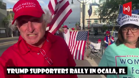 MAGA Republicans holds a Trump Rally in Ocala, Flo