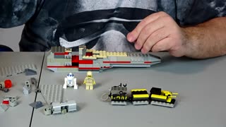 Unboxing Lego 7140 X-Wing Fighter Set (Retired)