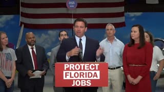 Gov. DeSantis: "We’ve Gone from 15 Days to Slow the Spread to 3 Jabs to Keep Your Job"