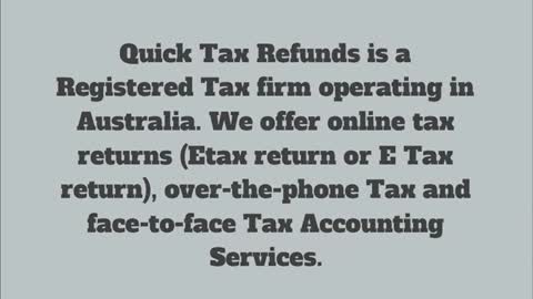 Tax Return Sydney