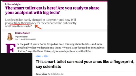 Smart Grid Means Smart Toilets and That Means Anal Biometrics