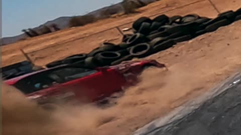 FPV Freestyle Drone meets Drifting Cars in High-Speed Chase