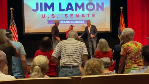 Video #2 Line In The Sand Event | Jim Lamon and Pinal County Sheriff Mark Lamb Event Highlight