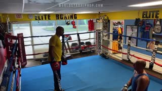 He Walked In Off The Street To Give A Boxing Lesson To Boxing Coach