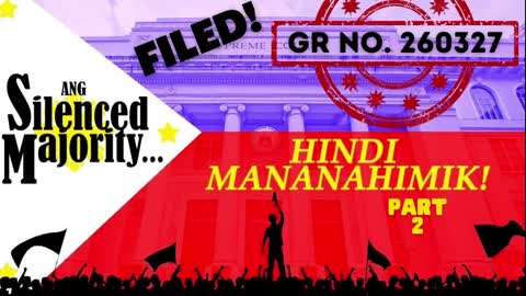 CDC Ph Weekly Huddle May 14, 2022 : Ang Silenced Majority: Hindi Mananahimik Part 2: FILED GR 260327